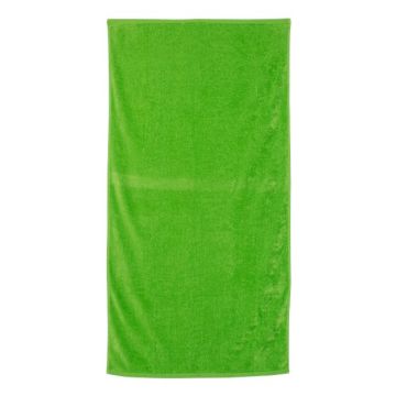 Q-tees QV3060 Velour Beach Towel - One Size - Lime