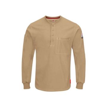 Bulwark QT40L iQ Series Plus Long Sleeve Henley