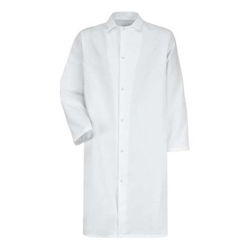 Red Kap 4006 Gripper - Front Butcher Frock No Pockets
