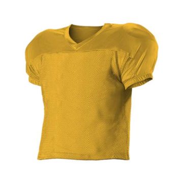Alleson Athletic 712 Practice Mesh Football Jersey - 2/3XL - Gold
