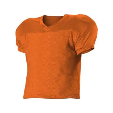 Alleson Athletic 712 Practice Mesh Football Jersey - Orange