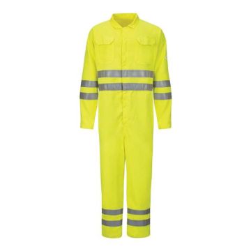 Bulwark CMD8 Hi-Vis Deluxe Coverall with Reflective Trim - CoolTouch 2 7 oz