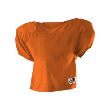 Alleson Athletic 705Y Youth Practice Football Jersey - S/M - Orange