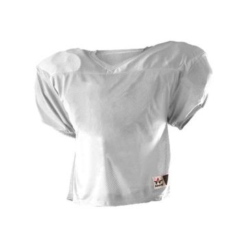 Alleson Athletic 705Y Youth Practice Football Jersey - S/M - White