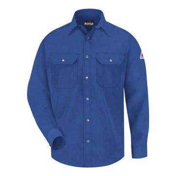 Bulwark SNS2L Snap-Front Uniform Shirt - Nomex IIIA 4.5 oz. Long Sizes