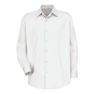 Red Kap SC16 Long Sleeve Specialized Cotton Work Shirt - S - White