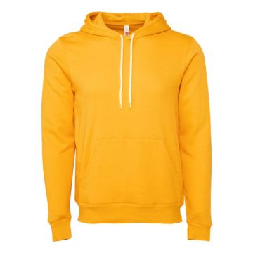 Bella + Canvas 3719 Sponge Fleece Hoodie - XS - Gold