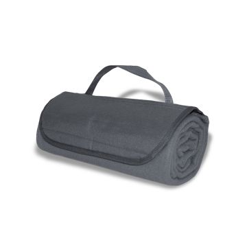 Alpine Fleece 8718 Fleece Roll Up Blanket - GRAY