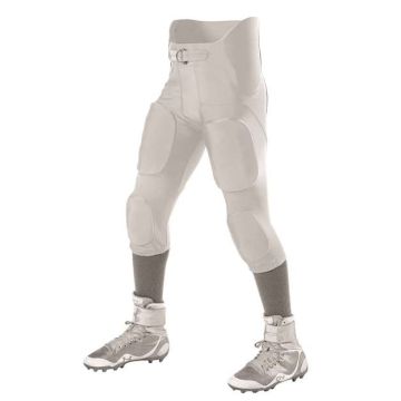 Alleson Athletic 689S Intergrated Football Pants - M - White
