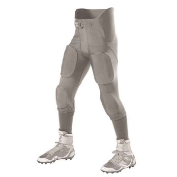 Alleson Athletic 689SY Youth Intergrated Football Pants - M - Silver