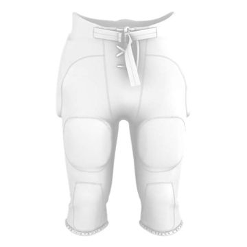 Alleson Athletic 687P Solo Football Pants - S - White