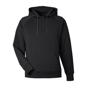 J America 8750JA Unisex Apex Fleece Hooded Sweathirt - BLACK