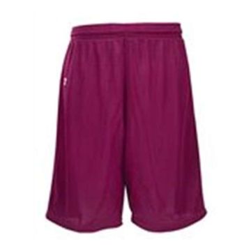 Russell Athletic 659AFB Youth Tricot Mesh Shorts - S - Maroon