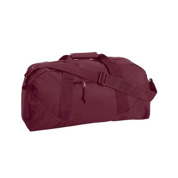 Liberty Bags 8806 Game Day Large Square Duffel - MAROON