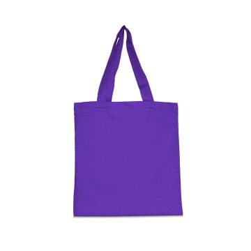 Liberty Bags 8860 Nicole Cotton Canvas Tote - PURPLE