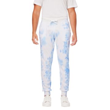 J America 8884JA Adult Tie Dye Fleece Jogger