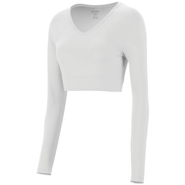 Augusta Sportswear 9012 Ladies V-Neck Liner - WHITE