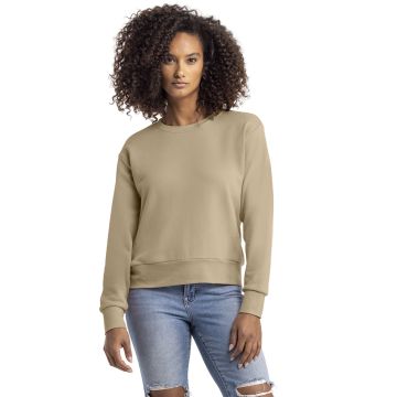 Next Level Apparel 9084 Women's Laguna Sueded Sweatshirt