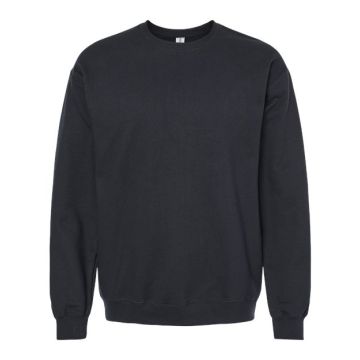 Gildan SF000 Softstyle® Midweight Crewneck Sweatshirt - S - Black