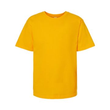 M&o 4850 Youth Gold Soft Touch T-Shirt - Gold