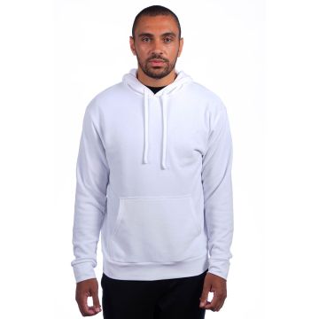 Next Level Apparel 9304 Adult Sueded French Terry Pullover Sweatshirt - WHITE