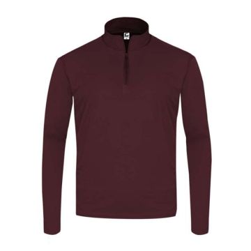 C2 Sport 5202 Youth Quarter-Zip Pullover - XS - Maroon