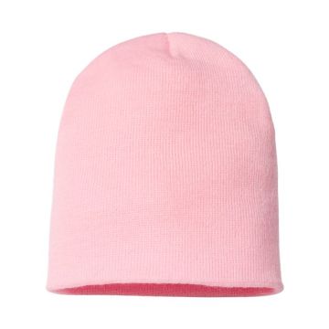 Cap America TKN28 USA-Made 8 1/2" Beanie - One Size - Pink