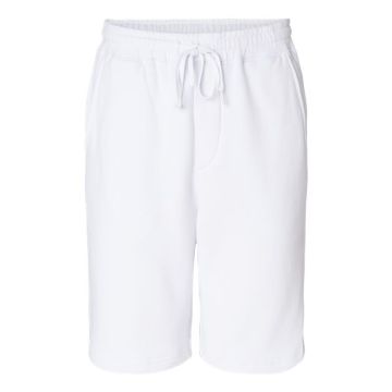 Independent Trading Co. IND20SRT Midweight Fleece Shorts - M - White