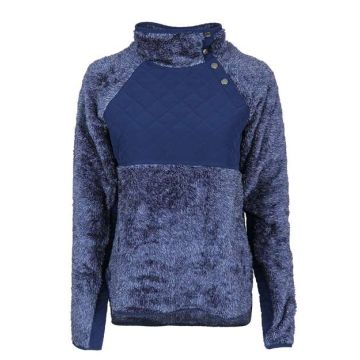 Boxercraft FZ06 Women's Quilted Fuzzy Fleece Pullover