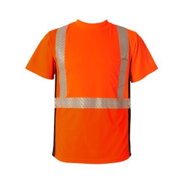 Kishigo 9114-9115 Premium Black Series Breathable Tape Class 2 T-Shirt