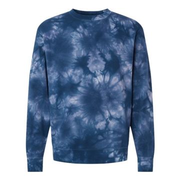 Independent Trading Co. PRM3500TD Midweight Tie-Dyed Crewneck Sweatshirt
