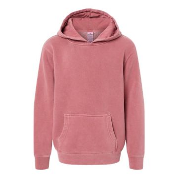 Independent Trading Co. PRM1500Y Youth Midweight Pigment-Dyed Hooded Sweatshirt