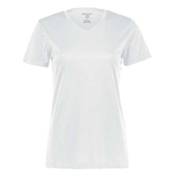 Holloway 222820 Women's Momentum V-Neck T-Shirt - M - White