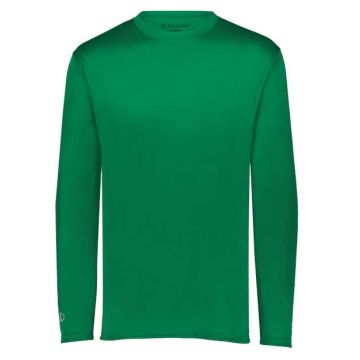 Holloway 222822 Momentum Long Sleeve T-Shirt - L - Kelly