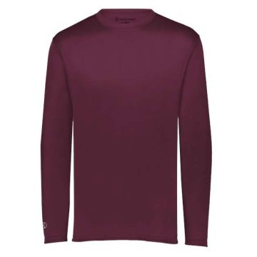 Holloway 222822 Momentum Long Sleeve T-Shirt - S - Maroon