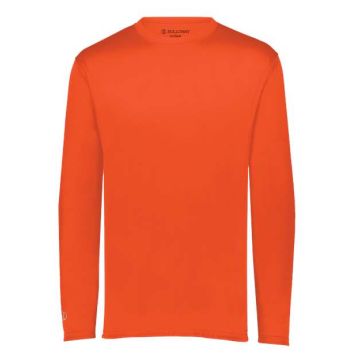 Holloway 222822 Momentum Long Sleeve T-Shirt - L - Orange