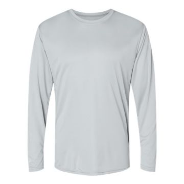 Holloway 222822 Momentum Long Sleeve T-Shirt - S - Silver