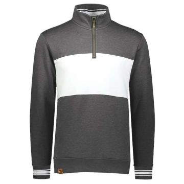 Holloway 229565 All-American Fleece Colorblocked Quarter-Zip Sweatshirt