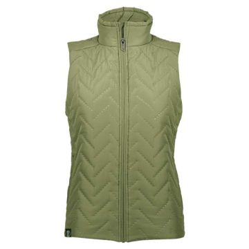 Holloway 229713 Women's Repreve® Eco Quilted Vest - S - Olive