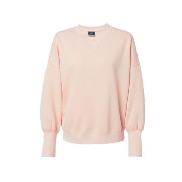 Mv Sport W22712 Women's Sueded Fleece Crewneck Sweatshirt