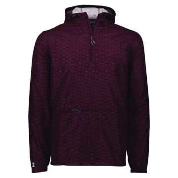 Holloway 229554 Range Packable Quarter-Zip Jacket - 2XL - Maroon