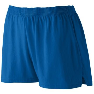 Augusta Sportswear 987 Ladies Junior Fit Jersey Shorts - ROYAL