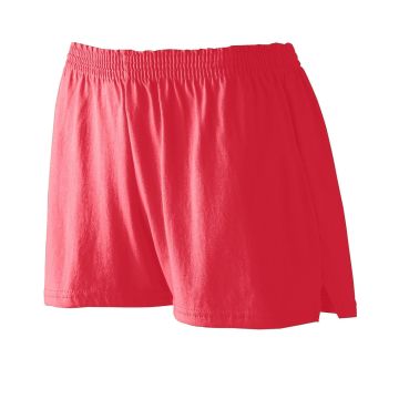 Augusta Sportswear 987 Ladies' Trim Fit Jersery Short - RED