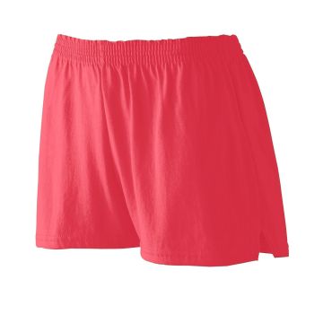 Augusta Sportswear 988 Girls' Trim Fit Jersey Short - RED