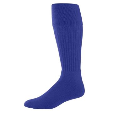 Augusta Sportswear 6031 Soccer Socks - S - Purple