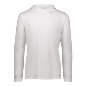Holloway 222589 Electrify CoolCore® Hooded Pullover - S - White