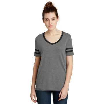 Alternative Apparel AA5058 DISCONTINUED Women's Varsity Vintage 50/50 Tee