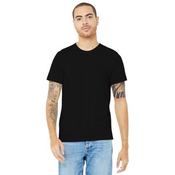 Bella + Canvas BC3001U BELLA+CANVAS  &#174;  Unisex Made In The USA Jersey Short Sleeve Tee. BC3001U - Black