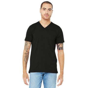 Bella + Canvas BC3005 BELLA+CANVAS  &#174;  Unisex Jersey Short Sleeve V-Neck Tee. BC3005 - Black