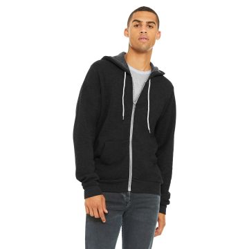 Bella + Canvas BC3739 Unisex Sponge Fleece Full-Zip Hoodie
